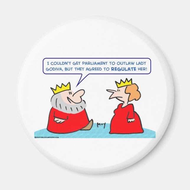 Imã a senhora do rei godiva regulamenta a lei (Frente)
