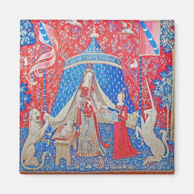 Imã A Senhora e o Unicórnio / A Mon Seul Desir (Frente)