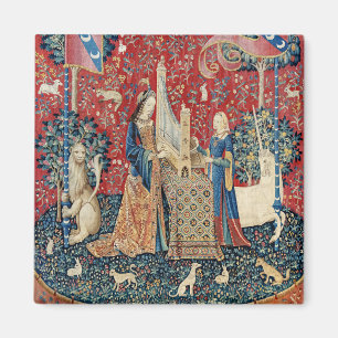 Imã A Senhora e o Unicórnio, Audição