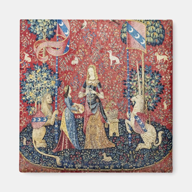 Imã A Senhora e o Unicórnio, Cheiro (Frente)