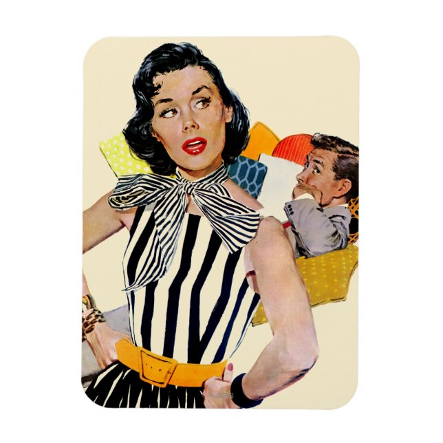 Ímã A Senhora Foi Insultada (Vertical)