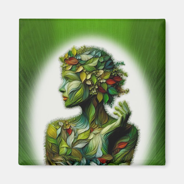 Imã A Senhora Verde (Frente)