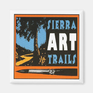 Imã A serra arte arrasta o ímã