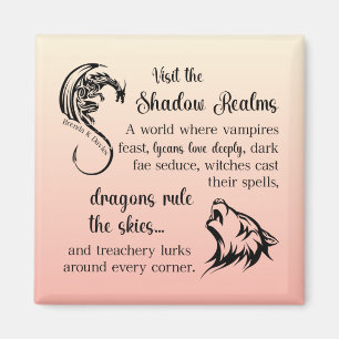 Imã A Shadow Realms Brenda K Davies Magnet