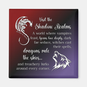 Imã A Shadow Realms Brenda K Davies Magnet