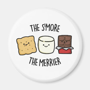 Imã A Smore, A Merrier Cute Smore Pun