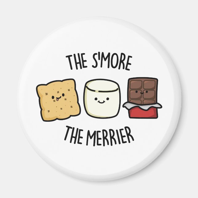 Imã A Smore, a Merrier Engraçada, Smore Pun (Frente)