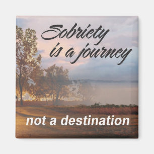 Imã a sobriedade é uma viagem