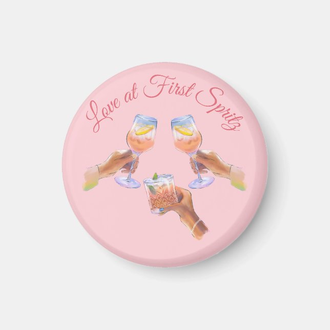 Imã A Spritz Squad | Tema de festa de despedida de sol (Frente)