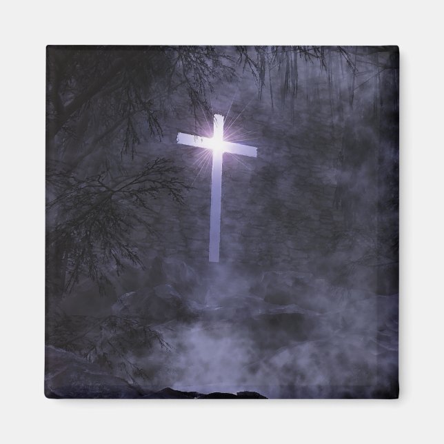 Imã A Sua Luz Está Chegando Magnet (Frente)