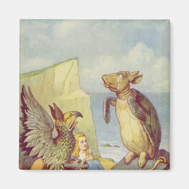 Imã A Tartaruga Mock e o Griffin (Frente)