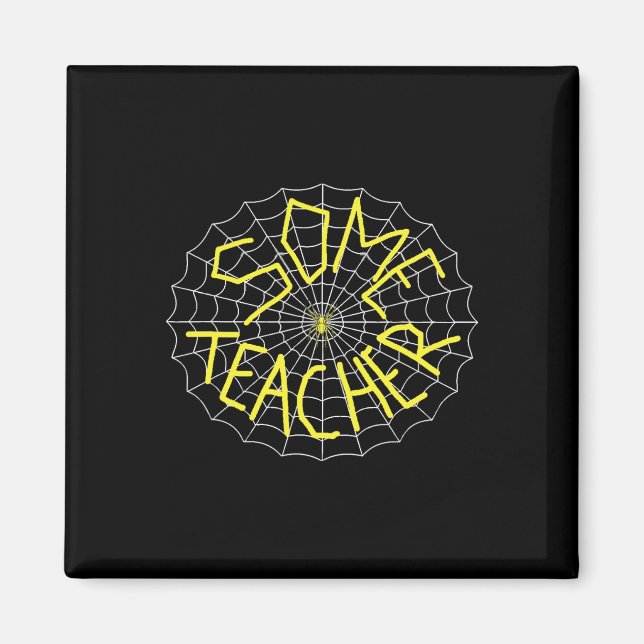 Imã A Teia de Charlotte é Alguma Professora (Frente)