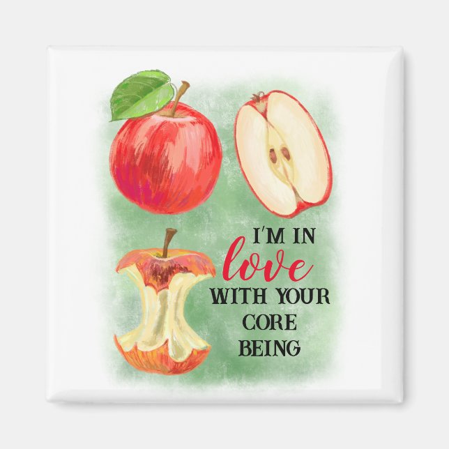 Imã A tendência do ímã do Dia do namorados apaixonado (Frente)