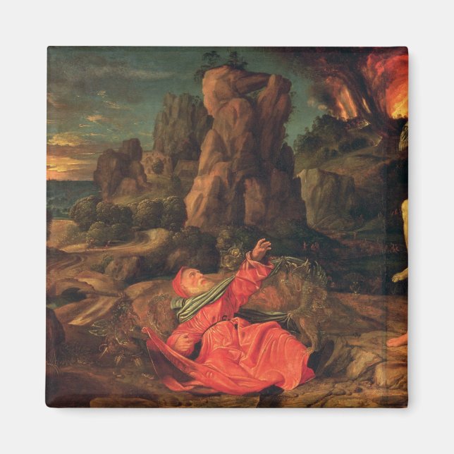 Imã A tentação da Rua. Anthony, c.1530 (Frente)