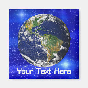 Imã A terra no ímã do espaço