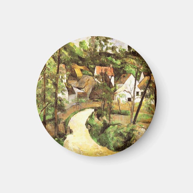 Imã A Turn in the Road Paul Cezanne (Frente)