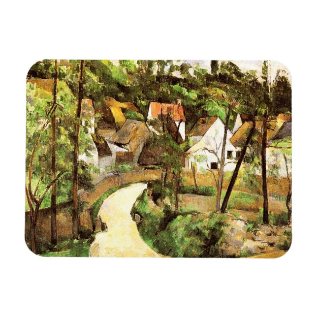 Ímã A Turn in the Road Paul Cezanne  (Horizontal)