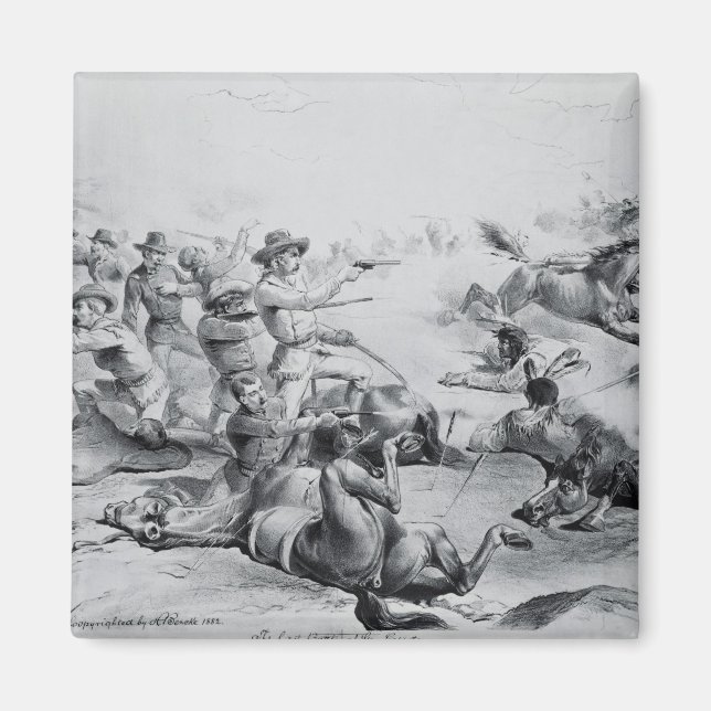 Imã A Última Batalha do General Custer (Frente)