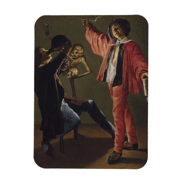 Ímã A última gota de cerveja antes do fim do partido (Vertical)