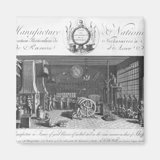 Imã A única fabricação em França de lâminas de barbear (Frente)