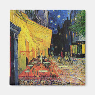 Imã A varanda do café na place du forum, Arles, às