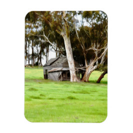 Ímã A Velha barraca De Madeira