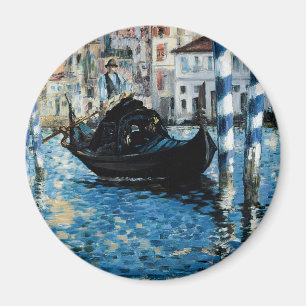 Imã À Venise - Edouard Manet do canal grande do Le