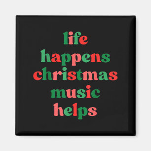 Imã A Vida Acontece Música de Natal Ajuda Sa Retro Gro