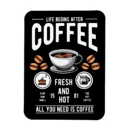 Ímã A vida clássica começa após a citação do Coffee Ba