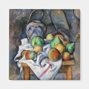 Imã A vida com Frutas, Paul Cezanne