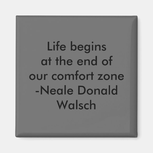 Imã A vida começa (Frente)