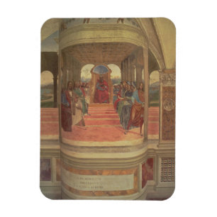 Ímã A vida de St. Benedict (fresco) (detalhe)