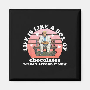 Imã A Vida É Como Uma Caixa De Chocolates Que Podemos 