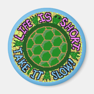 Imã A Vida É Curta. Devagar!