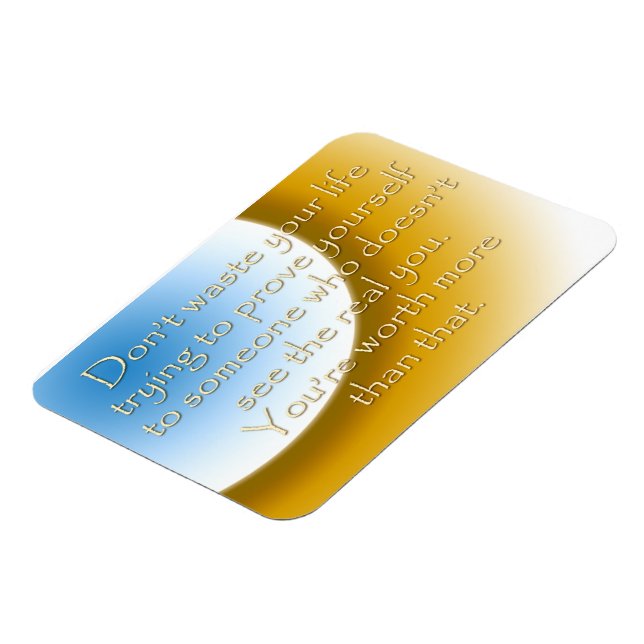 Ímã A vida é curta pelos Designs MDillon (Left Side)