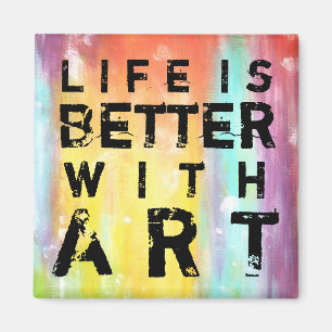 Imã A vida é melhor com arte