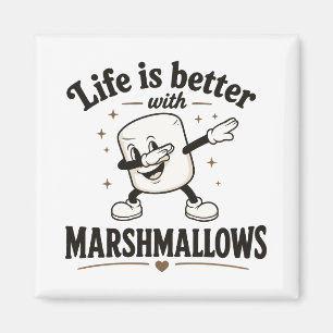 Imã A vida é melhor com marshmallows