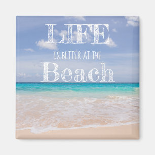 Imã A Vida é Melhor na Praia Ímã
