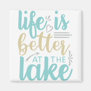 Imã a vida é melhor no lago