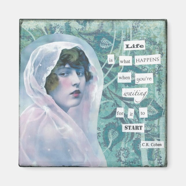 Imã A vida é o que acontece com o ímã (Frente)