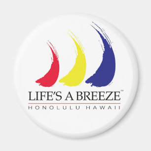 Imã A vida é um ímã de Breeze™_Paint-The-Wind_Hon