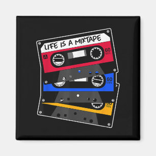 Imã A Vida É Uma Fita De Cette Escolar Velho Da Mixtap
