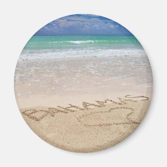 Imã A vida é uma praia (Frente)