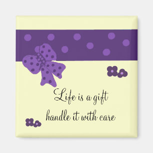 Imã A vida inspiradora dizendo