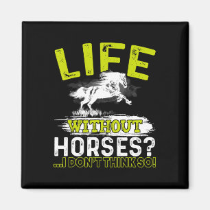 Imã A Vida Sem Cavalos Eu Acho Que Não Enxertam Cavalo