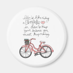 Imã a vida vol25 é como a montada de uma bicicleta