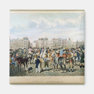 Imã A View in Smithfield gravada por F.C. & C. Lewis