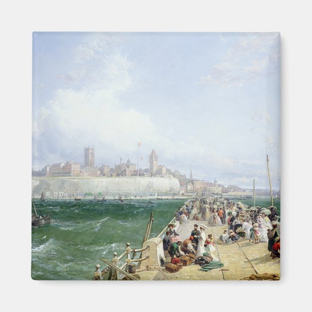 Imã A View of Margate from the Pier, 1868 (Frente)