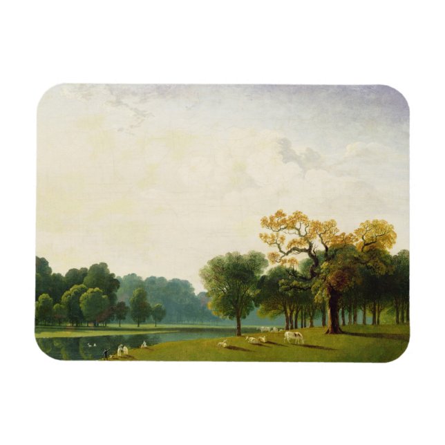 Ímã A View of the Serpentine, 1815 (oil on canvas) (Horizontal)
