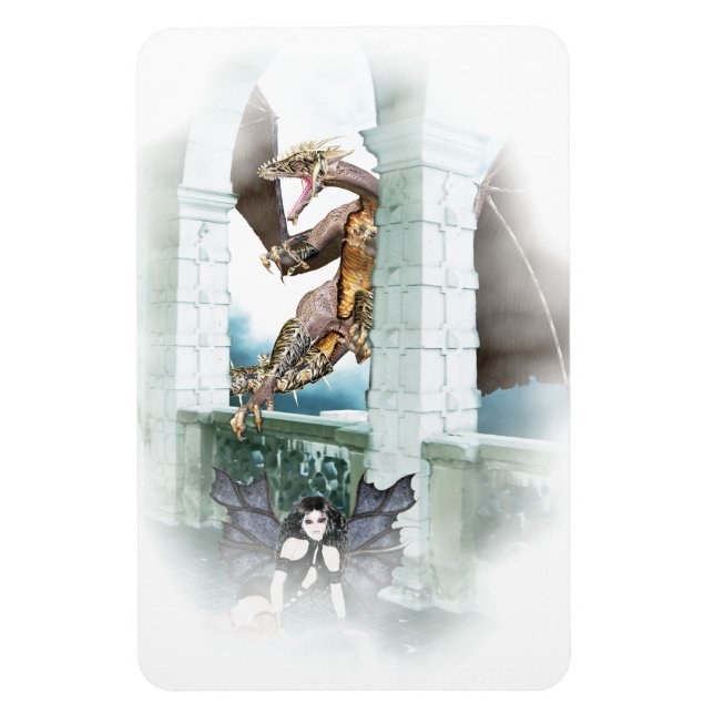 Ímã A Vignette do Dragão (Vertical)